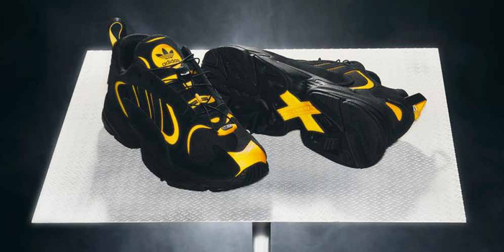 adidas Yung 1 dalam Hitam dan Kuning